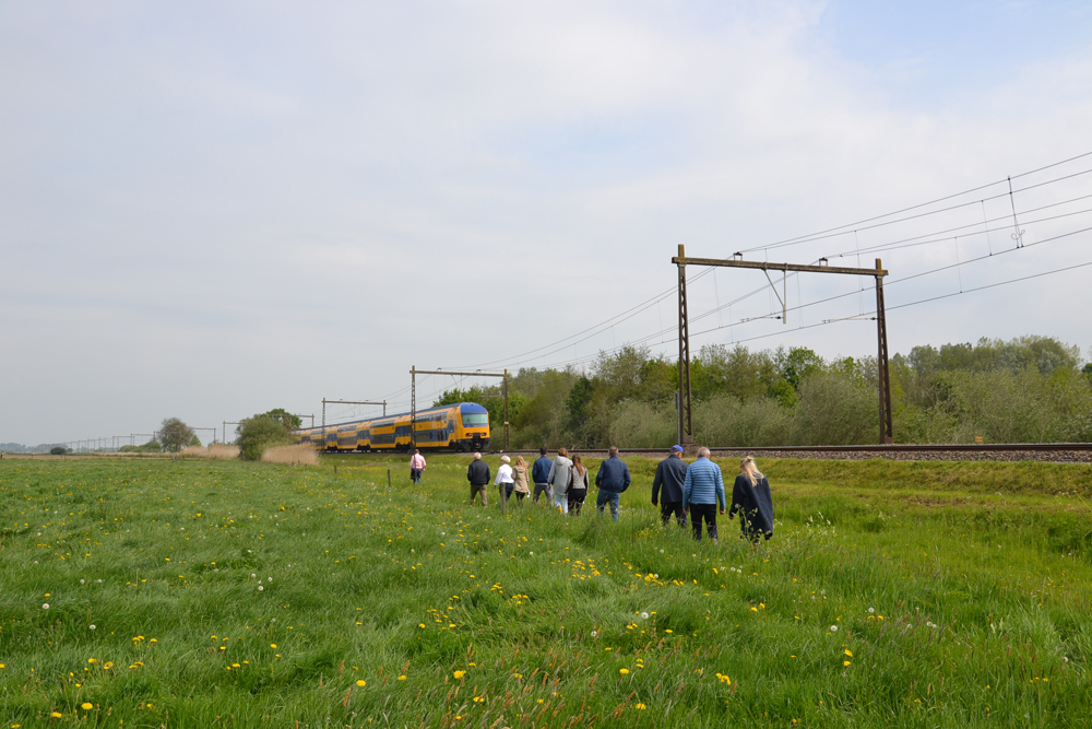 Veldbezoek Energietuin De Noordmanshoek foto Sven Stremke