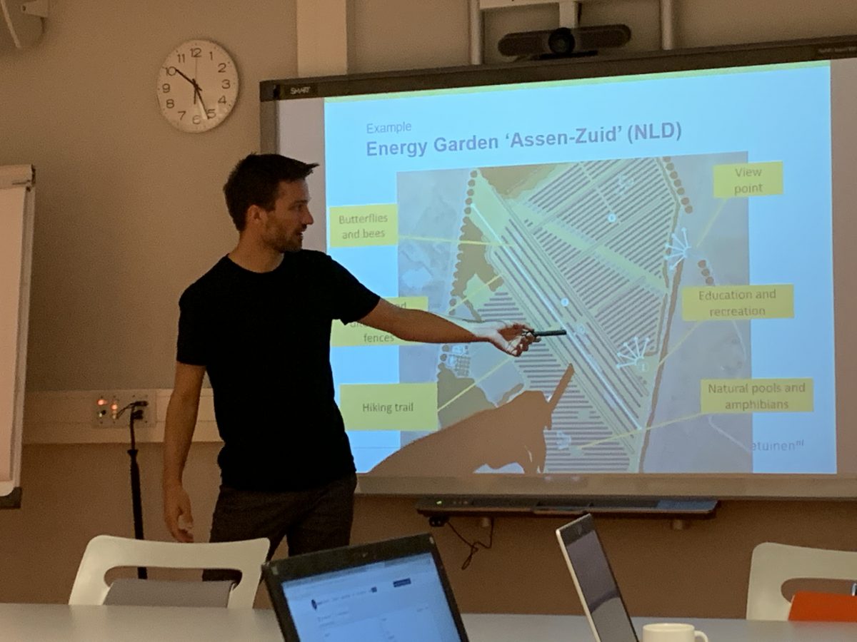 Energietuinen inspireren Duitse collega's tijdens Europees COME RES-project