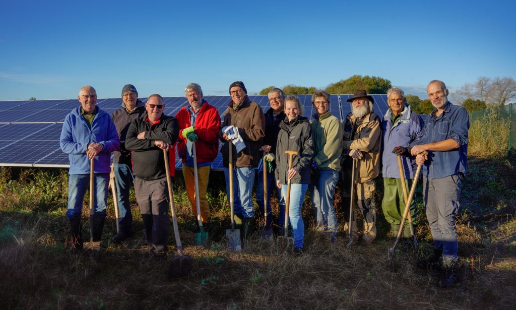 vrijwilligers Natuurwerkdag de Noordmanshoek