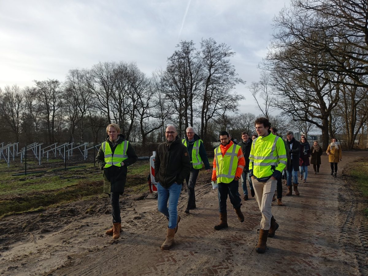 Bezoek aan Energietuin Assen-Zuid geeft inspiratie